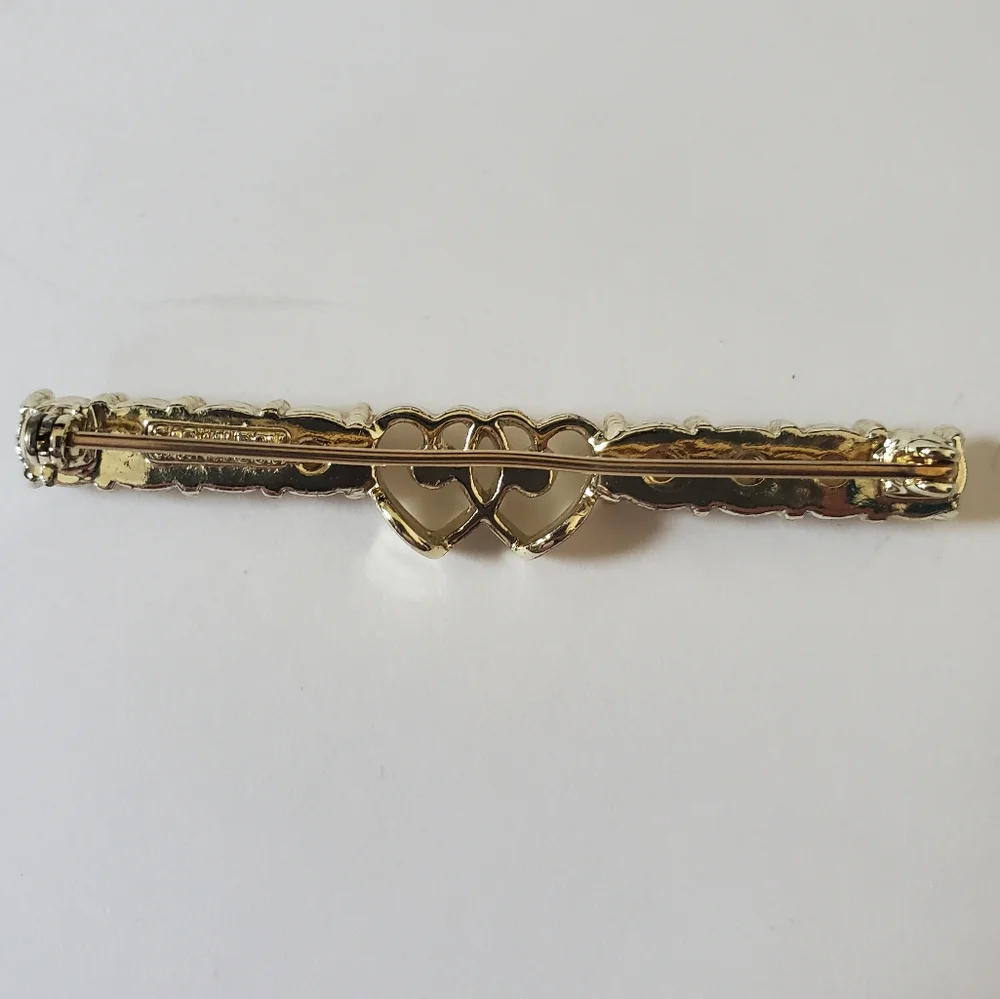 Vintage Sarah Coventry Brooch Pin Costume Jewelry Faux Pearls 50s 60s Retro